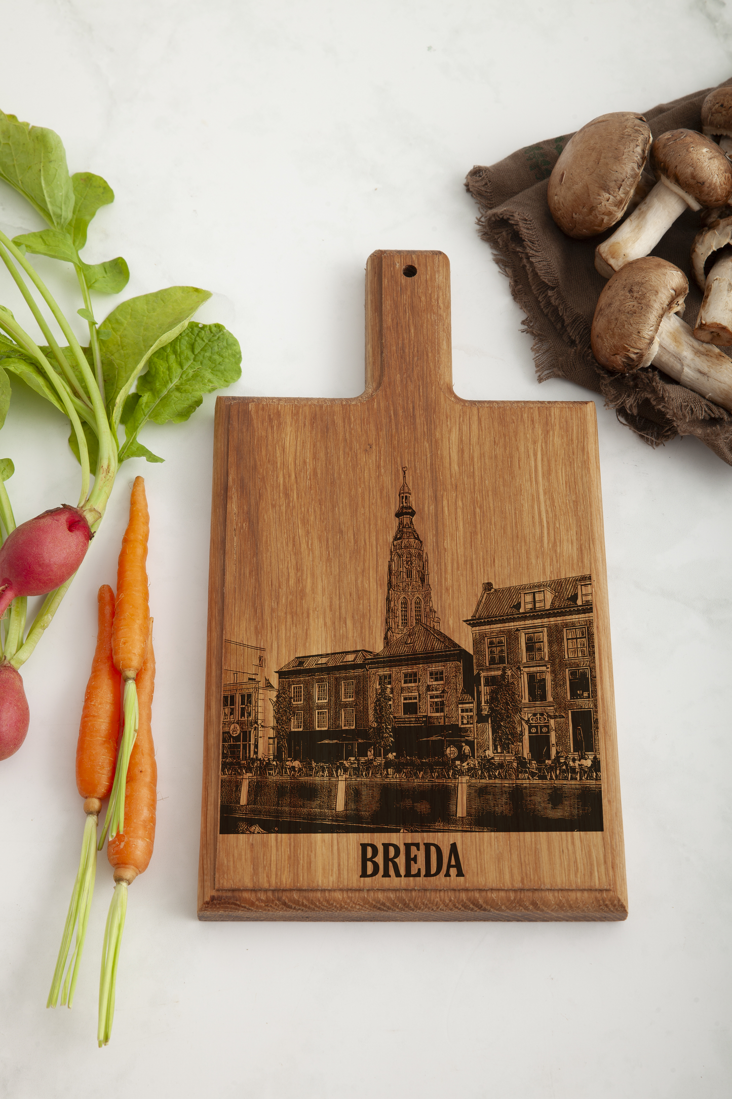 Breda Cheese Board - Beech Wood