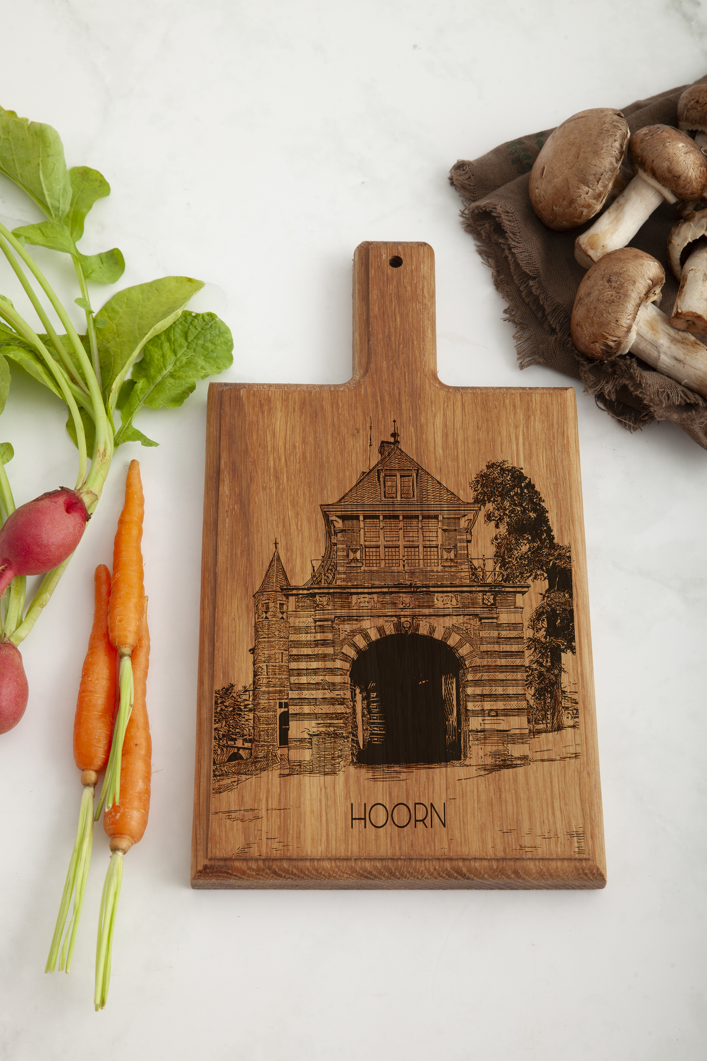 Hoorn - Oosterpoort Cheese Board - Beech Wood