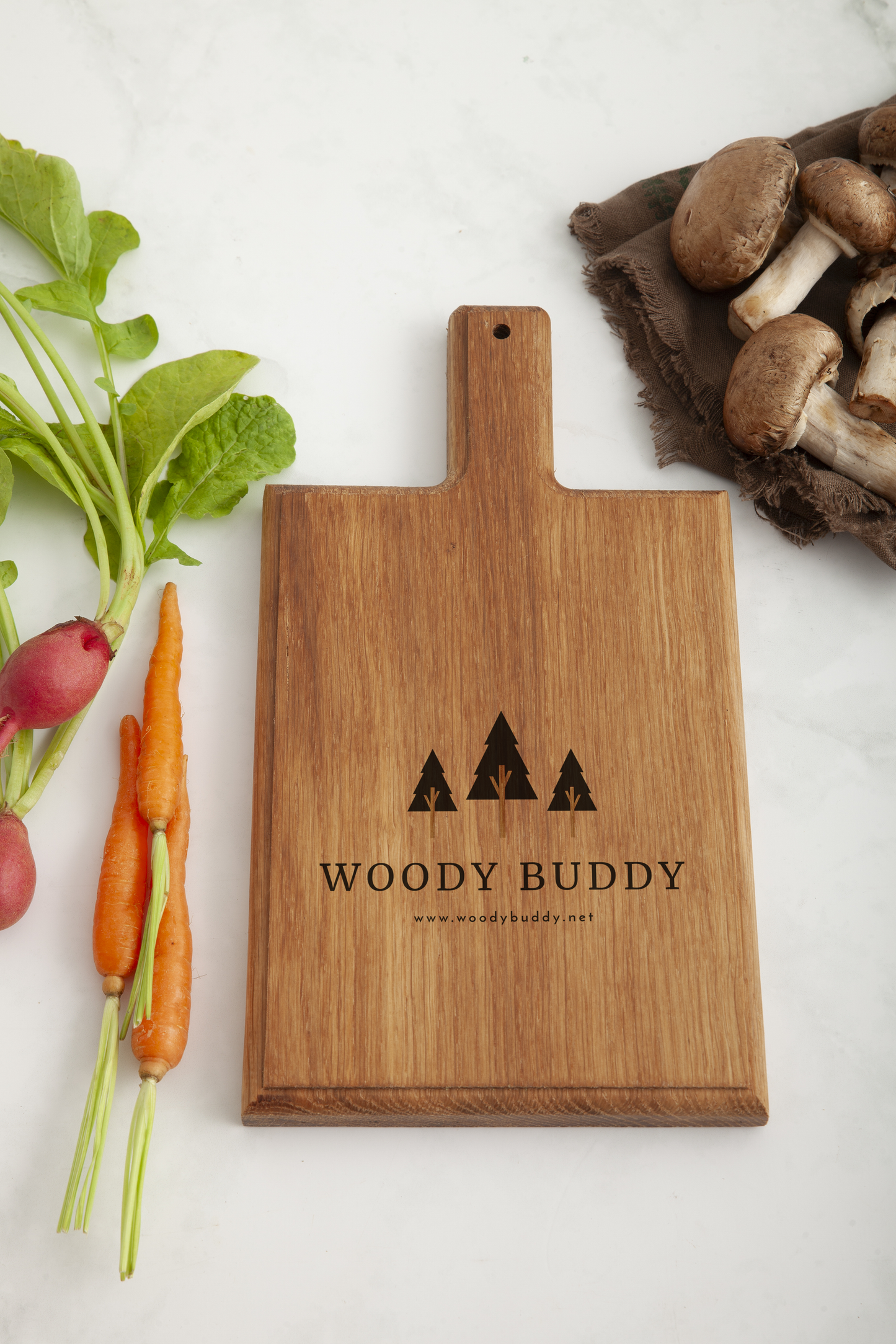 Gepersonaliseerde Houten Kaasplank (28 × 15 cm)