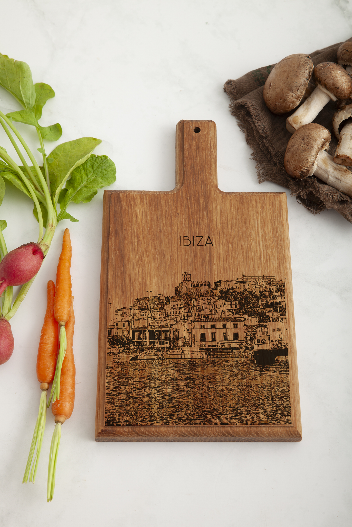 Ibiza Old Town Wooden Cheese Board – 28 x 15 cm (Copy)