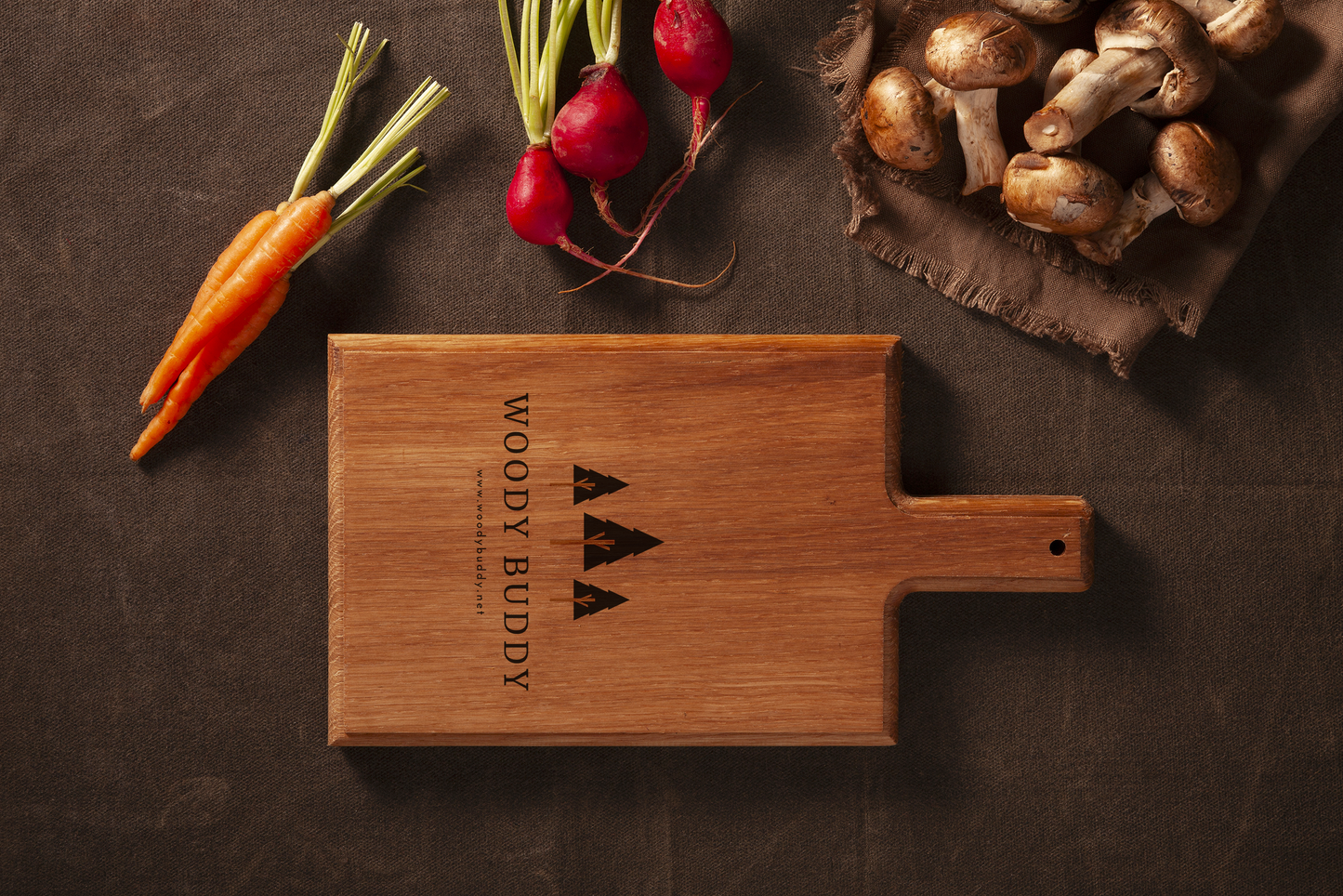 Gepersonaliseerde Houten Kaasplank (28 × 15 cm)