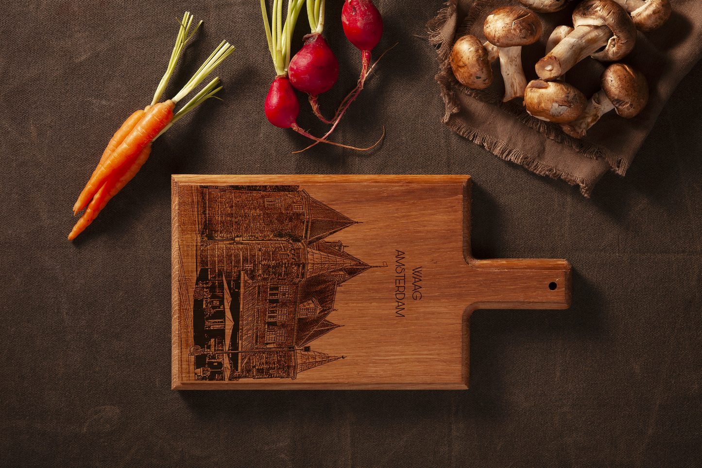 Amsterdam Waag Cheese Board - Beech Wood