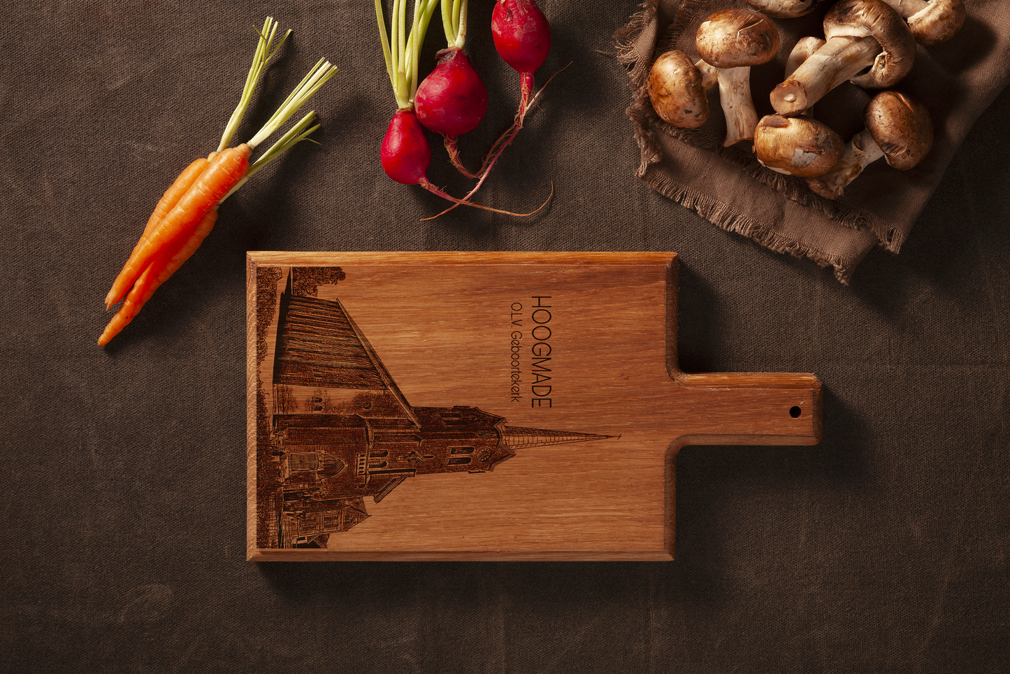 Hoogmade Cheese Board - Beech Wood
