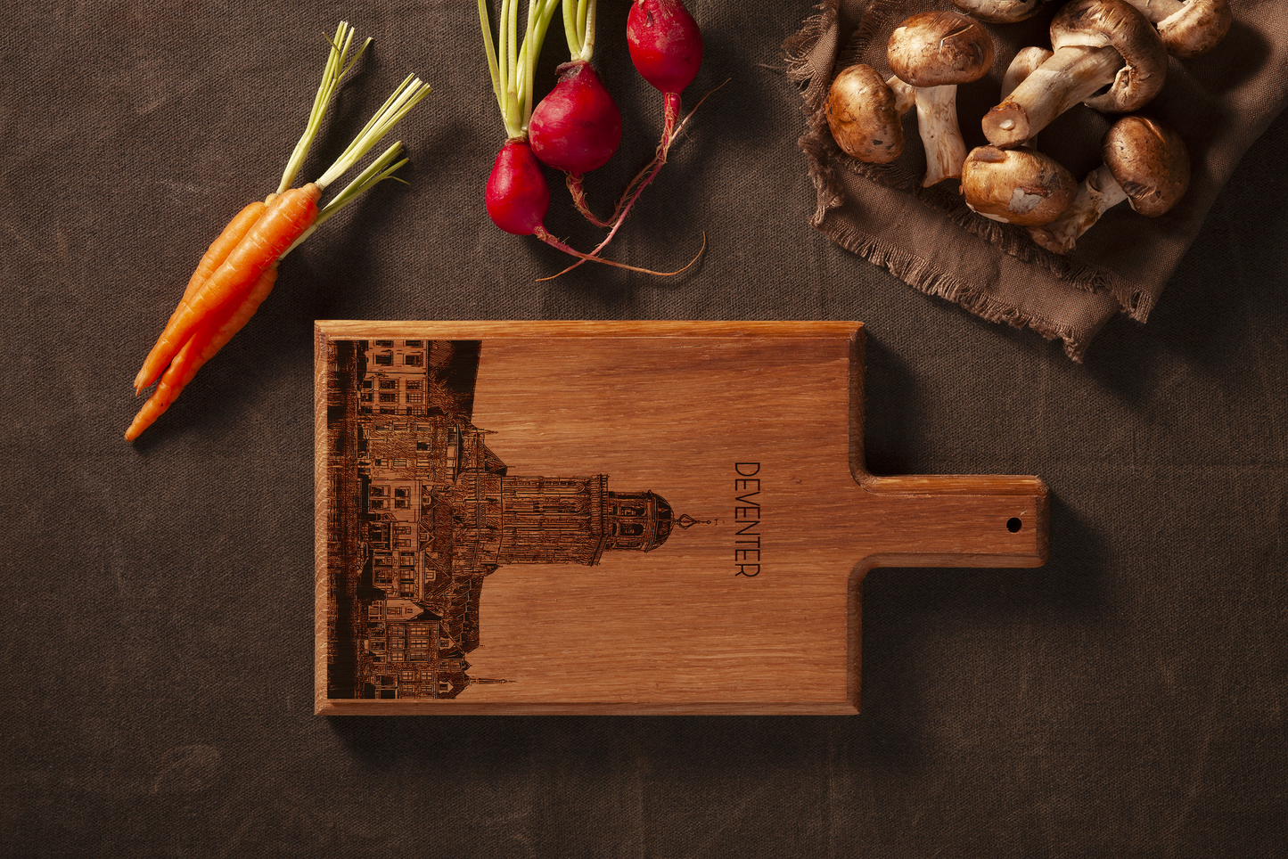 Deventer Cheese Board - Beech Wood