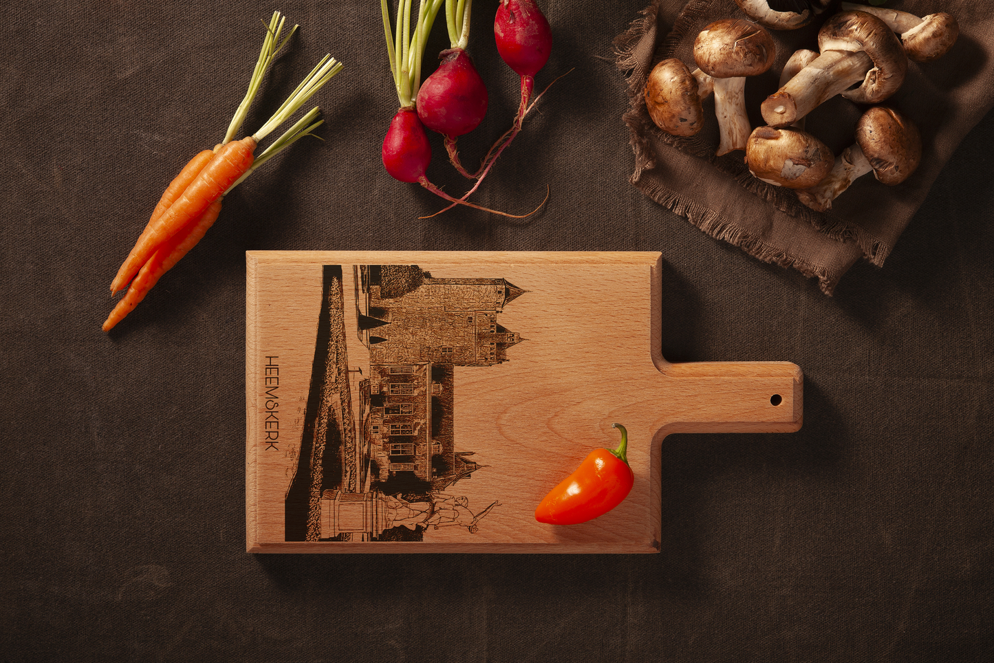 Heemskerk Cheese Board - Beech Wood