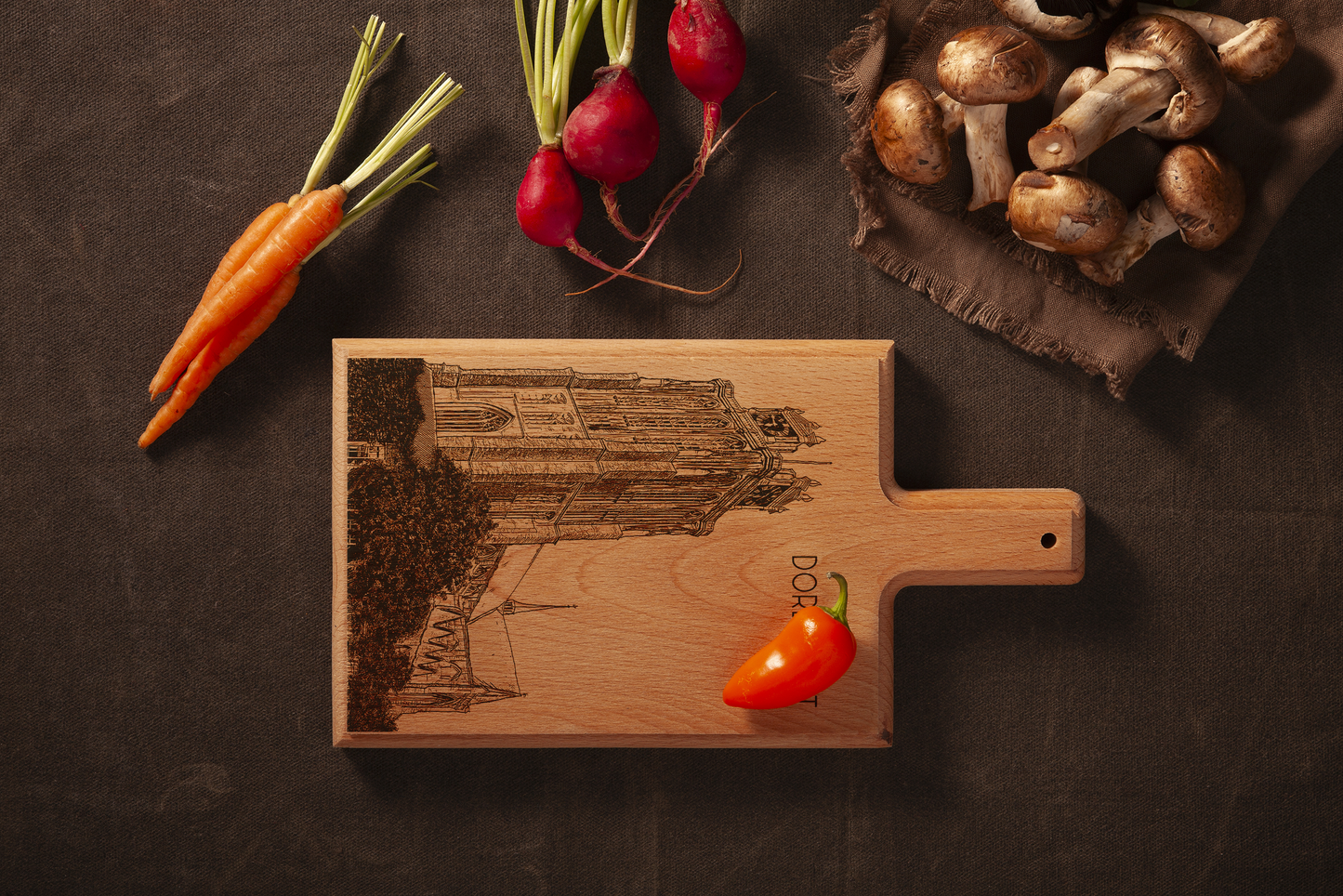 Dordrecht Cheese Board - Beech Wood