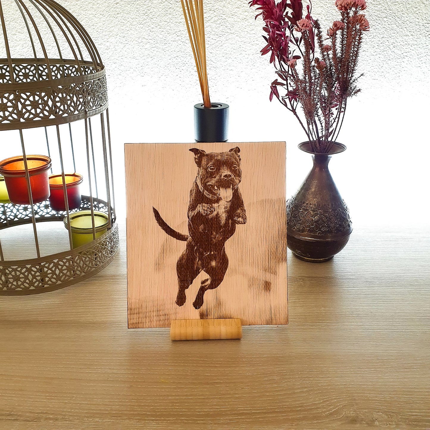 Pyrography Pet Portrait